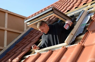 Pose de fenêtres de toit Velux à Benfeld